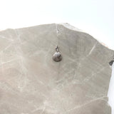 Shipping label // Small fingerprint pendant