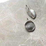 Shipping label // Big fingerprint pendant