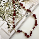 Karna mix pearl necklace