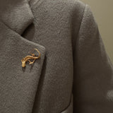 Salamander brooch
