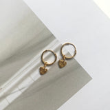 Burning heart hoops