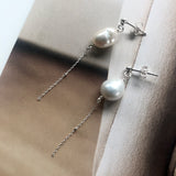 Swing Pearl Earrings