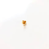 Triangle dot earring