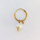 Treasure baroque pearl pendant