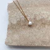 Treasure baroque pearl pendant