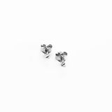 Triangle dot earring