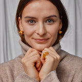 Coquille earrings