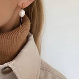 Swing Pearl Earrings