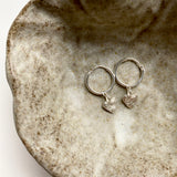 Burning heart hoops