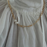 Link Pearl Necklace