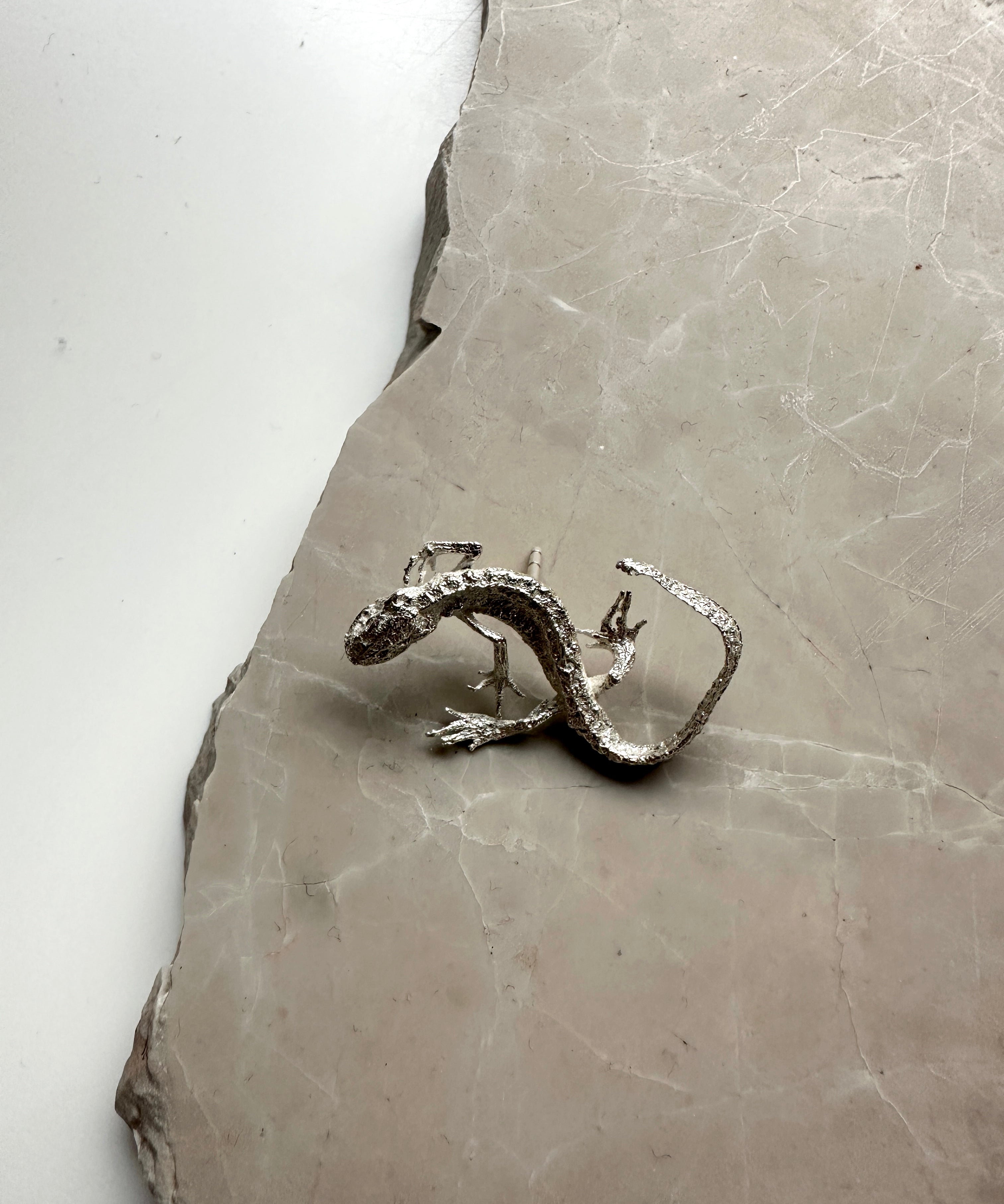 Salamander brooch