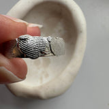 Fingerprint band ring