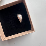 Fingerprint pinky chunky ring