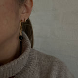 Link Onyx Earrings