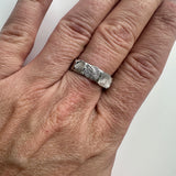 Fingerprint band ring