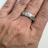 Fingerprint band ring