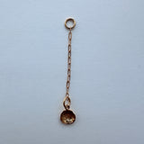 Anika flame chain pendant