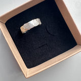 Fingerprint band ring