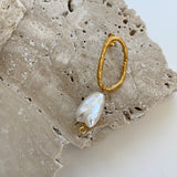 Grace 1 link pearl earring