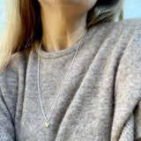 Burning heart necklace
